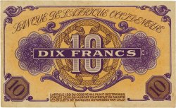 10 Francs FRENCH WEST AFRICA  1943 P.29 XF
