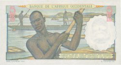5 Francs AFRIQUE OCCIDENTALE FRANÇAISE (1895-1958)  1943 P.36 pr.NEUF