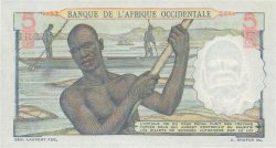 5 Francs FRENCH WEST AFRICA  1948 P.36 ST