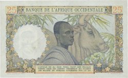 25 Francs FRENCH WEST AFRICA (1895-1958)  1943 P.38 XF+