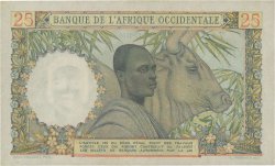 25 Francs FRENCH WEST AFRICA  1950 P.38 AU