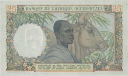 25 Francs FRENCH WEST AFRICA  1952 P.38 AU-