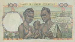 100 Francs FRENCH WEST AFRICA  1947 P.40 VZ+
