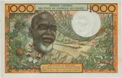1000 Francs ESTADOS DEL OESTE AFRICANO  1961 P.103Ab SC+