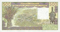 500 Francs ESTADOS DEL OESTE AFRICANO  1988 P.106Aa SC+