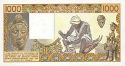 1000 Francs ESTADOS DEL OESTE AFRICANO  1986 P.107Ag SC+