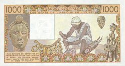 1000 Francs WEST AFRIKANISCHE STAATEN  1990 P.107Aj fST+