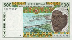 500 Francs ESTADOS DEL OESTE AFRICANO  1992 P.110Ab FDC