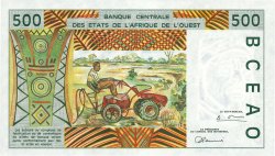 500 Francs WEST AFRICAN STATES  1997 P.110Ag AU-