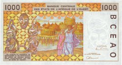 1000 Francs WEST AFRICAN STATES  1998 P.111Ah UNC
