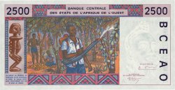 2500 Francs ESTADOS DEL OESTE AFRICANO  1994 P.112Ac SC+