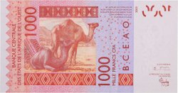 1000 Francs STATI AMERICANI AFRICANI  2003 P.115Aa FDC