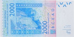 2000 Francs WEST AFRICAN STATES  2003 P.116Aa UNC