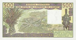 500 Francs STATI AMERICANI AFRICANI  1990 P.206Bm q.FDC