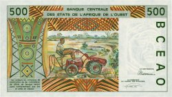 500 Francs STATI AMERICANI AFRICANI  1993 P.210Bd FDC