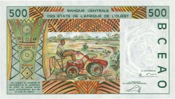 500 Francs WEST AFRICAN STATES  2002 P.210Bn UNC