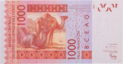 1000 Francs WEST AFRIKANISCHE STAATEN  2003 P.215Ba fST+