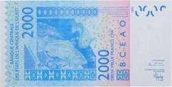 2000 Francs WEST AFRIKANISCHE STAATEN  2003 P.216Ba ST