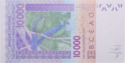 10000 Francs STATI AMERICANI AFRICANI  2015 P.218Bp FDC