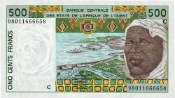 500 Francs ESTADOS DEL OESTE AFRICANO  1998 P.310Ci FDC