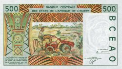 500 Francs STATI AMERICANI AFRICANI  2000 P.310Ck FDC