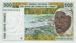 500 Francs WEST AFRIKANISCHE STAATEN  2002 P.310Cm ST