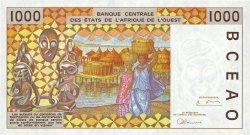 1000 Francs ESTADOS DEL OESTE AFRICANO  1996 P.311Cg FDC
