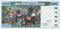 5000 Francs ESTADOS DEL OESTE AFRICANO  1993 P.313Cb FDC