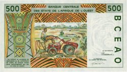 500 Francs ESTADOS DEL OESTE AFRICANO  1993 P.410Dc FDC