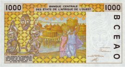 1000 Francs ESTADOS DEL OESTE AFRICANO  1991 P.411Da FDC