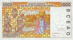 1000 Francs STATI AMERICANI AFRICANI  1998 P.411Dh FDC
