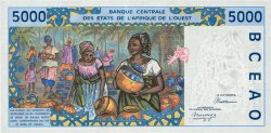 5000 Francs ESTADOS DEL OESTE AFRICANO  1992 P.413Da FDC