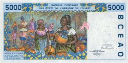 5000 Francs STATI AMERICANI AFRICANI  1995 P.413Dc FDC