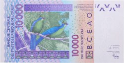 10000 Francs STATI AMERICANI AFRICANI  2004 P.418Db FDC