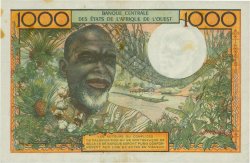 1000 Francs WEST AFRIKANISCHE STAATEN  1972 P.603Hj VZ