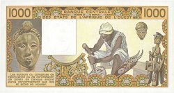 1000 Francs ESTADOS DEL OESTE AFRICANO  1987 P.607Hh SC+
