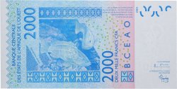 2000 Francs STATI AMERICANI AFRICANI  2004 P.616Hb FDC