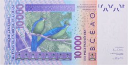 10000 Francs STATI AMERICANI AFRICANI  2006 P.618Hd FDC