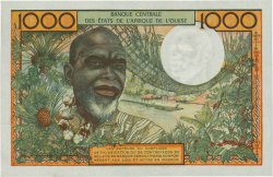 1000 Francs WEST AFRIKANISCHE STAATEN  1965 P.703Kg fST