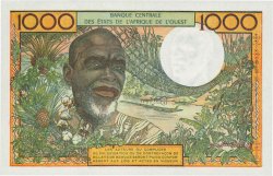 1000 Francs WEST AFRICAN STATES  1977 P.703Km UNC-