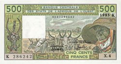 500 Francs WEST AFRICAN STATES  1983 P.706Kf UNC-