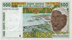 500 Francs WEST AFRIKANISCHE STAATEN  1999 P.710Kj ST