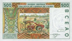 500 Francs WEST AFRICAN STATES  2000 P.710Kk UNC
