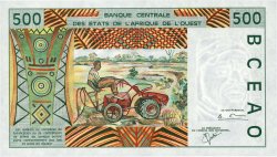 500 Francs ESTADOS DEL OESTE AFRICANO  2001 P.710Kl FDC