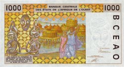1000 Francs ESTADOS DEL OESTE AFRICANO  1991 P.711Ka SC