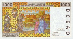 1000 Francs WEST AFRIKANISCHE STAATEN  1996 P.711Kf fST+