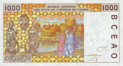 1000 Francs STATI AMERICANI AFRICANI  2002 P.711Kl FDC