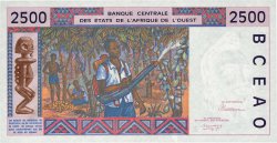 2500 Francs WEST AFRICAN STATES  1992 P.712Ka UNC