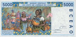 5000 Francs WEST AFRICAN STATES  1998 P.713Kg UNC