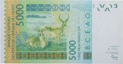 5000 Francs ESTADOS DEL OESTE AFRICANO  2004 P.717Kb FDC